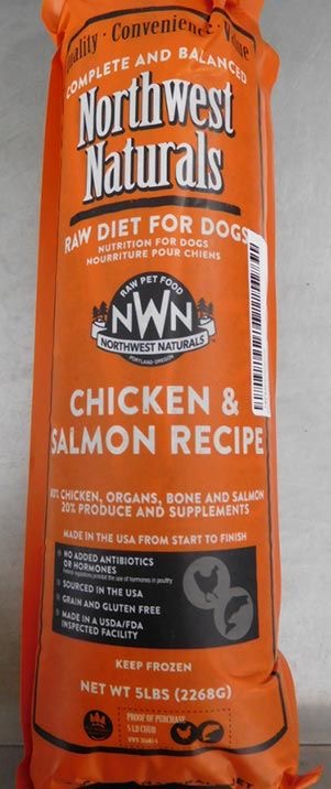 Northwest Naturals Voluntarily Recalls 5lb Frozen Chicken Andnd Salmon Pet Food Chubs Because of Possible Listeria Monocytogenes Health Risk