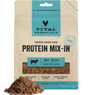 Vital Essentials Is Recalling Beef Toppers For Dogs And Cats And Frozen Beef Chub Entree For Dogs