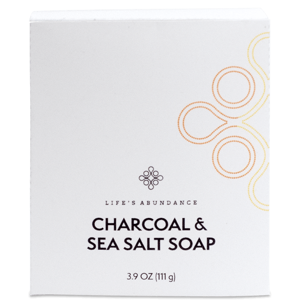 Get A FREE Bar Of Life’s Abundance Charcoal And Sea Salt Soap For A Limited Time!