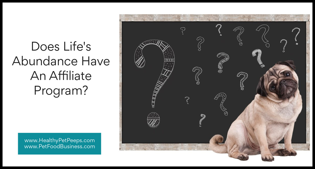 Does Life’s Abundance Have An Affiliate Program?