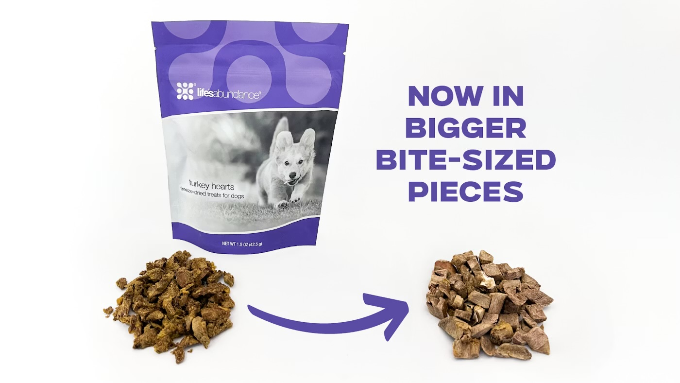 Excellent bite size training treats for dogs. Turkey Heart Freeze-Dried Treats